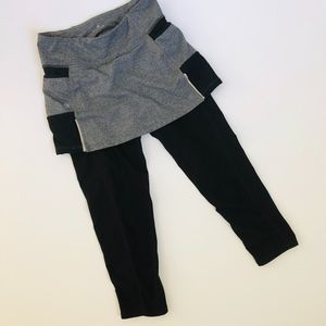 Athleta Crop Legging with Skirt | Size XS